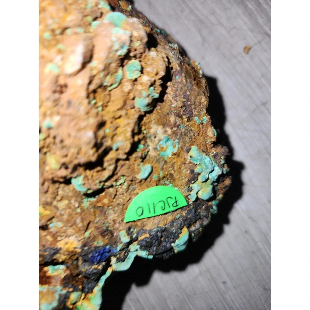 Raw Malachite Azurite Mineral Specimen Natural Green Blue Crystal Cluster 4.5